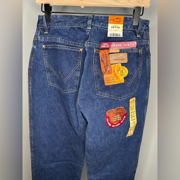 Wrangler Women's Straight Leg Jeans - Dark Blue - Picture 1 of 8